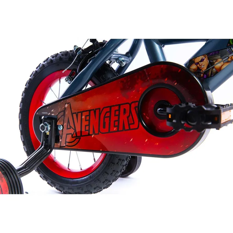 Huffy 12 Marvel Avengers Kids Bike in Grey/Red-3