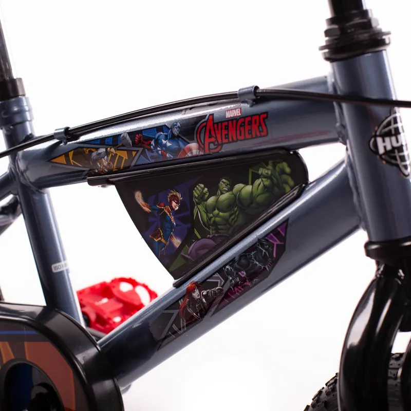 Huffy 14 Marvel Avengers Kids Bike in Grey/Black-4