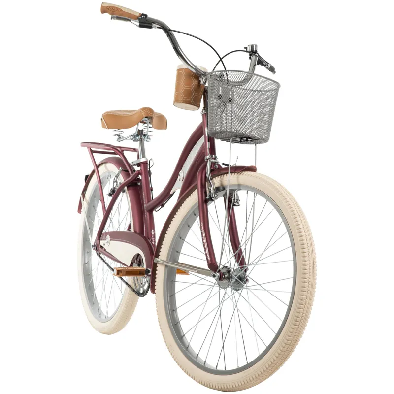 Huffy Deluxe 26 inch Cruiser Bike: in Dark Berry-3