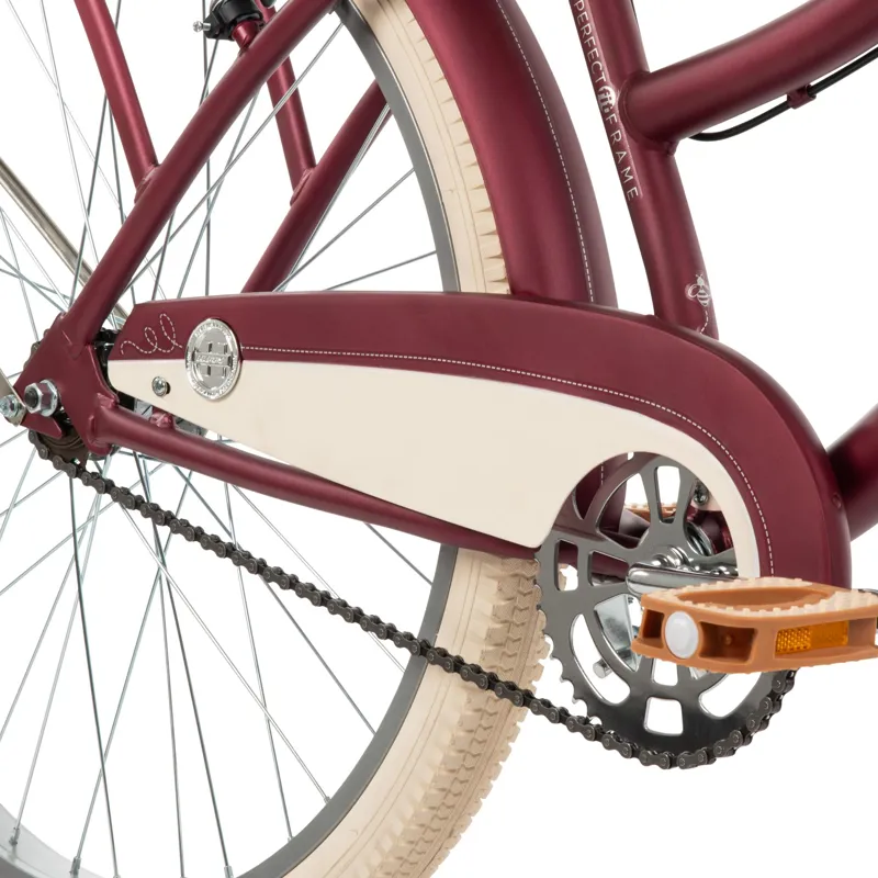 Huffy Deluxe 26 inch Cruiser Bike: in Dark Berry-8