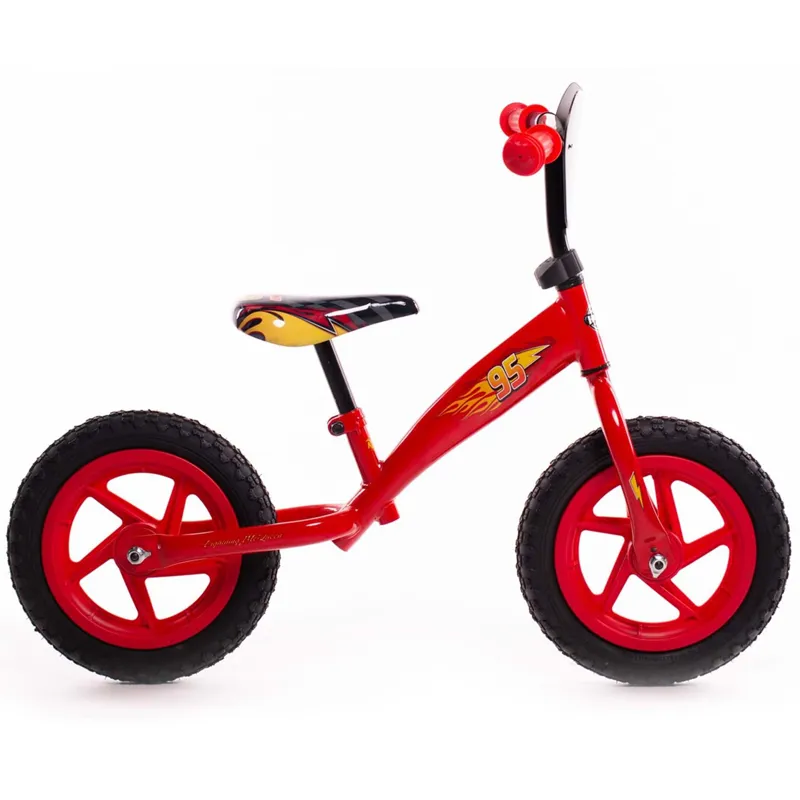 Huffy 12 Disney Cars Kids Balance Bike in Red