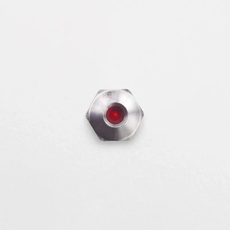 Hexlox 6mm Silver Nut in Silver