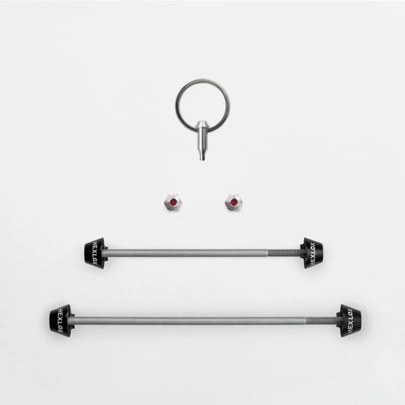 Hexlox Anti-Theft Skewer Set for QR Wheels-1