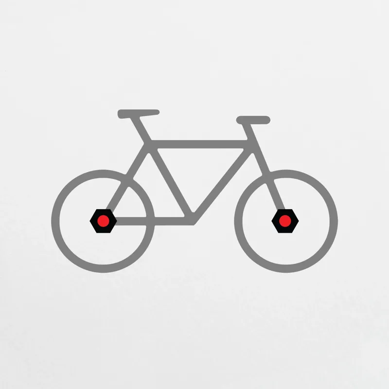 Hexlox Bike Anti-Theft Wheel Security Set-1