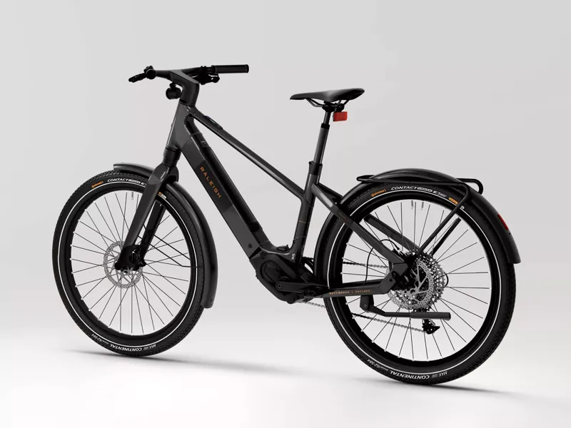 Raleigh Hockley Crossbar Electric Bike in Black-3