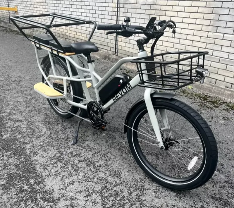 Revom Multi C1 Electric Cargo Bike in Blue-7