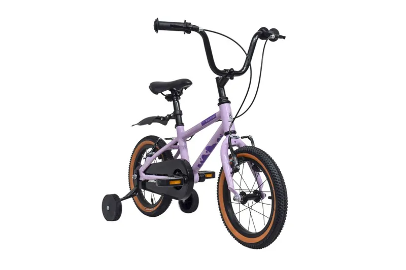Raleigh Pop 14 Kids Bike in Purple-2