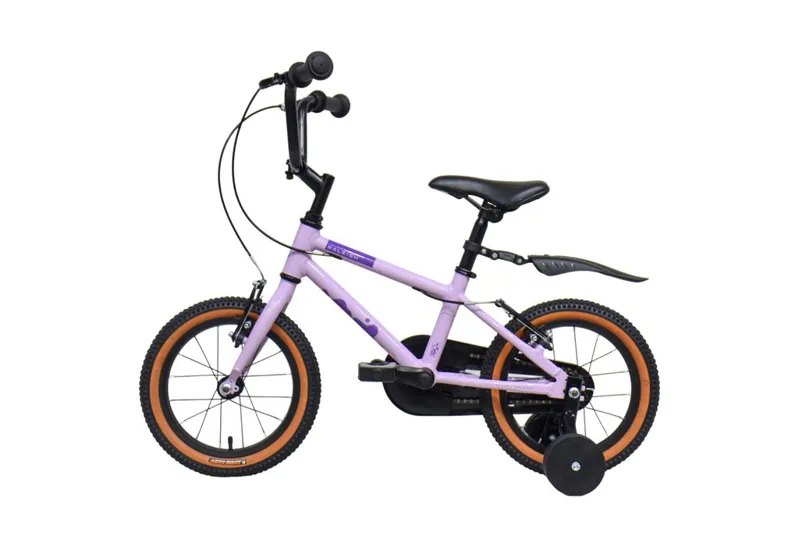 Raleigh Pop 14 Kids Bike in Purple