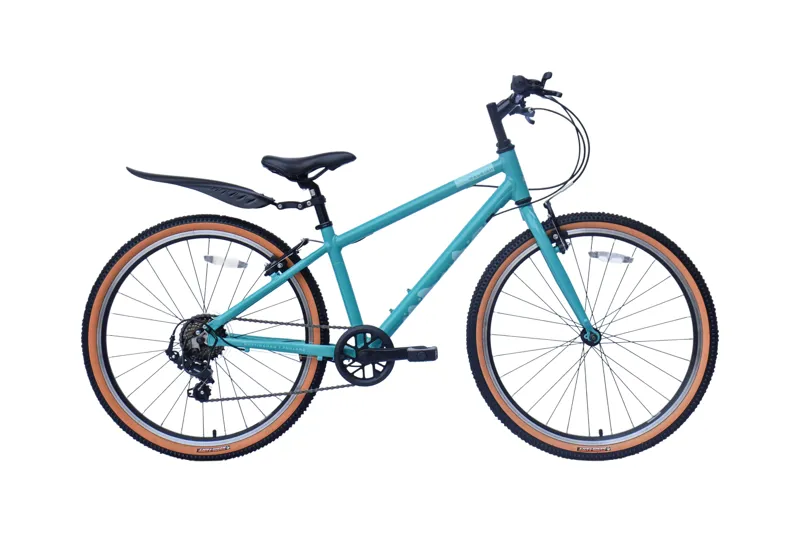 Raleigh Pop 24 Kids Bike in TURQUOISE-2