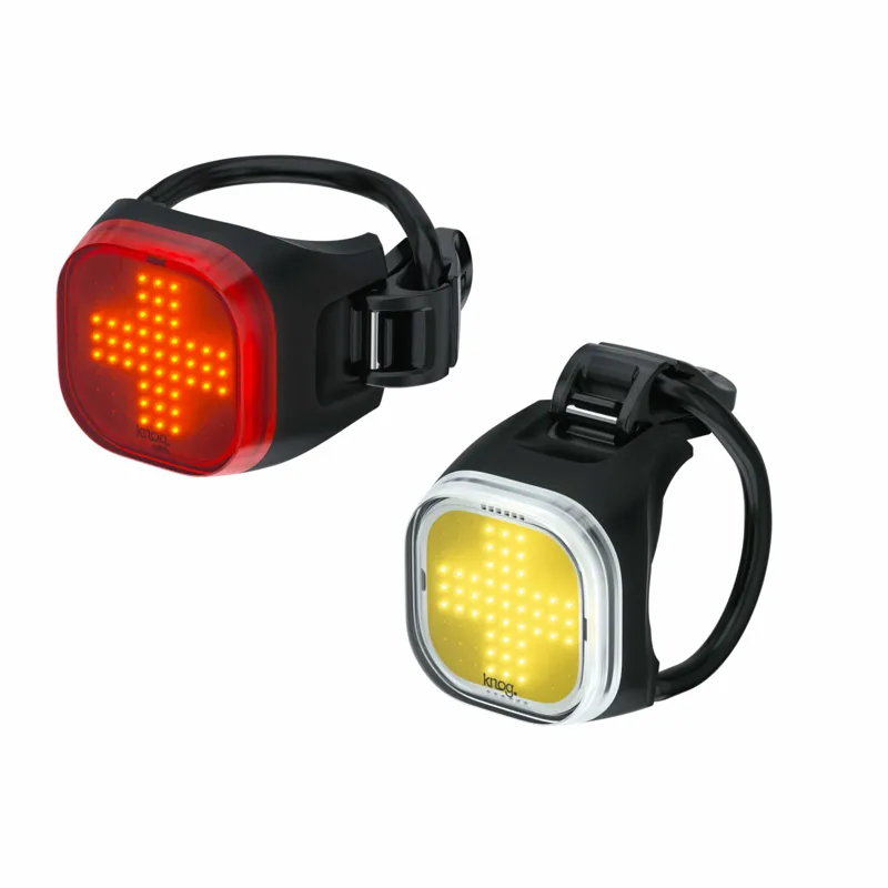 Knog Blinder Mini Cross Twinpack Lights in Black-1