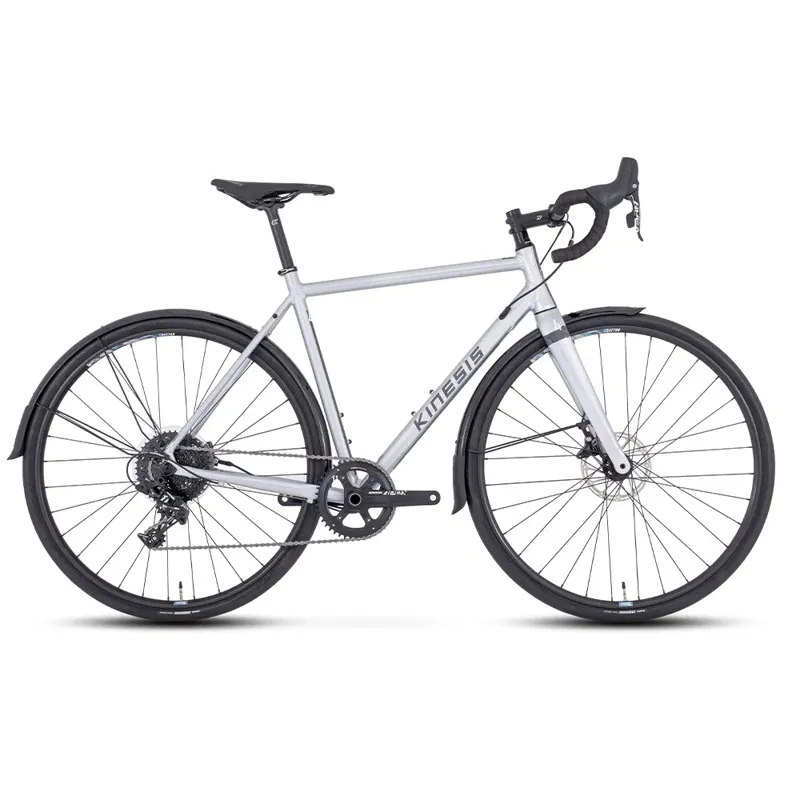 Kinesis 4S Apex Road Bike in Silver Mist