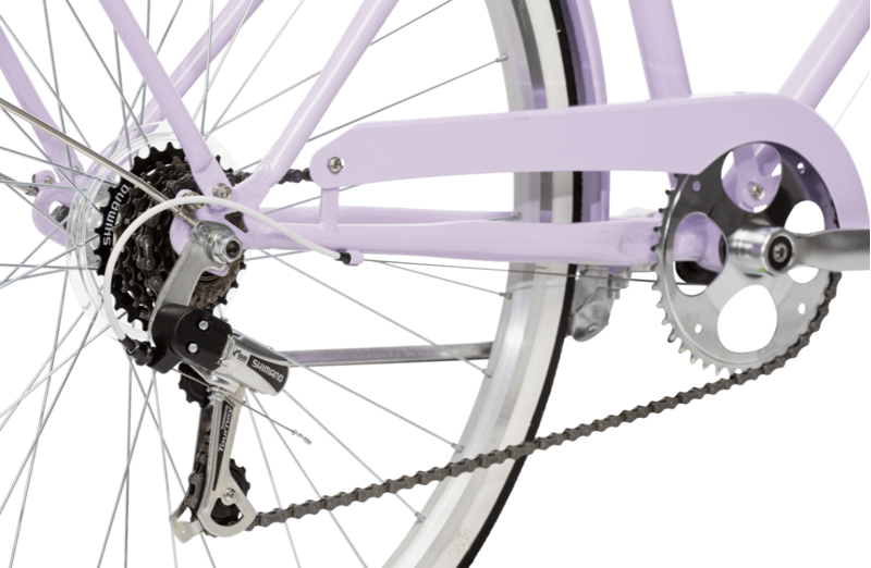 Reid Classic 7 Speed Vintage Ladies Bike in Lavender-2