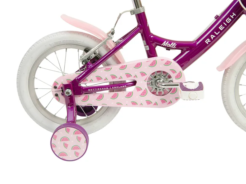 Raleigh Molli 14 Inch Junior Bike in Purple-4