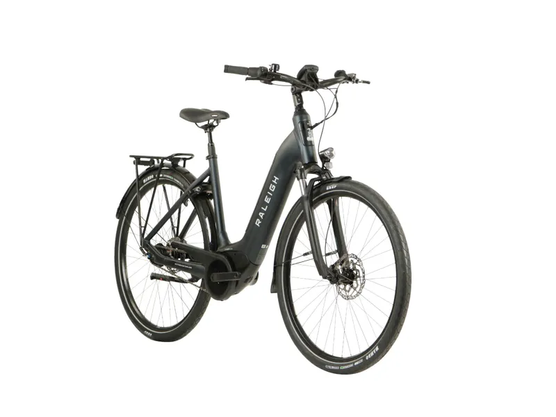 Raleigh Motus Grand Tour Hub Gear Low step Electric Bike in Black-1