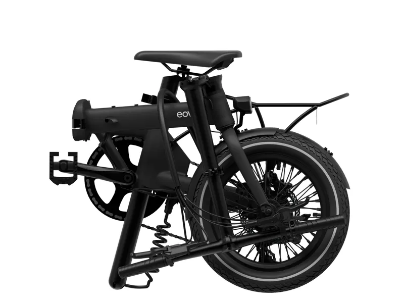 Eovolt Morning 16 inch Folding Electric Bike in Onyx Black-2