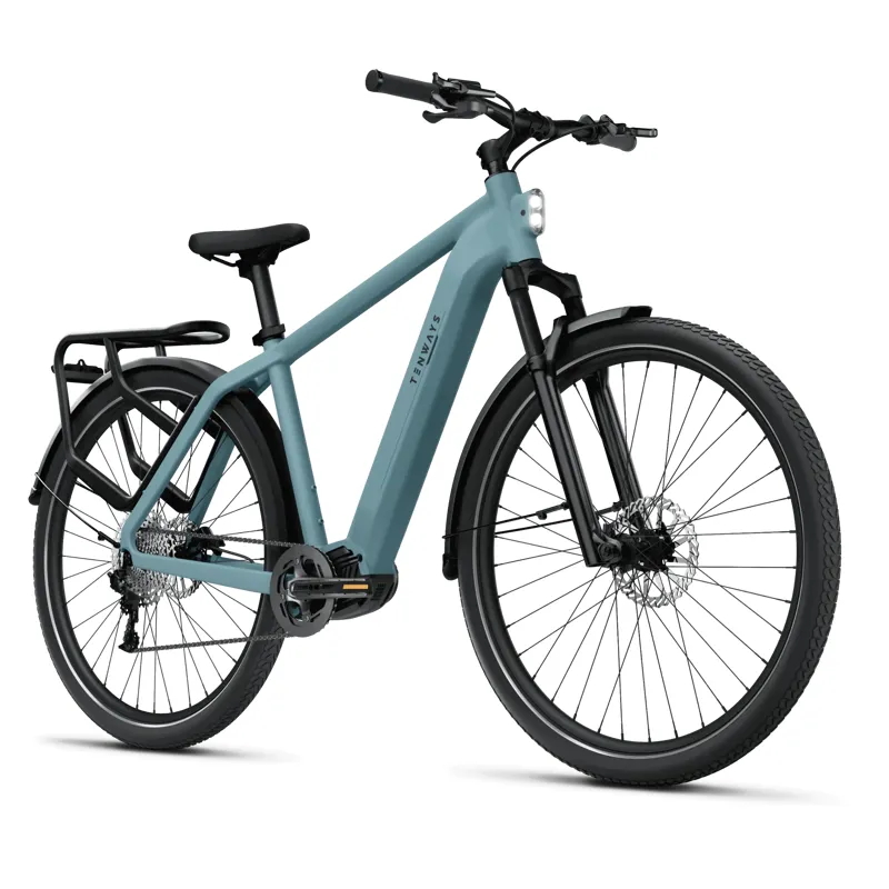 Tenways AGO X Hybrid eBike in Ocean Blue-1