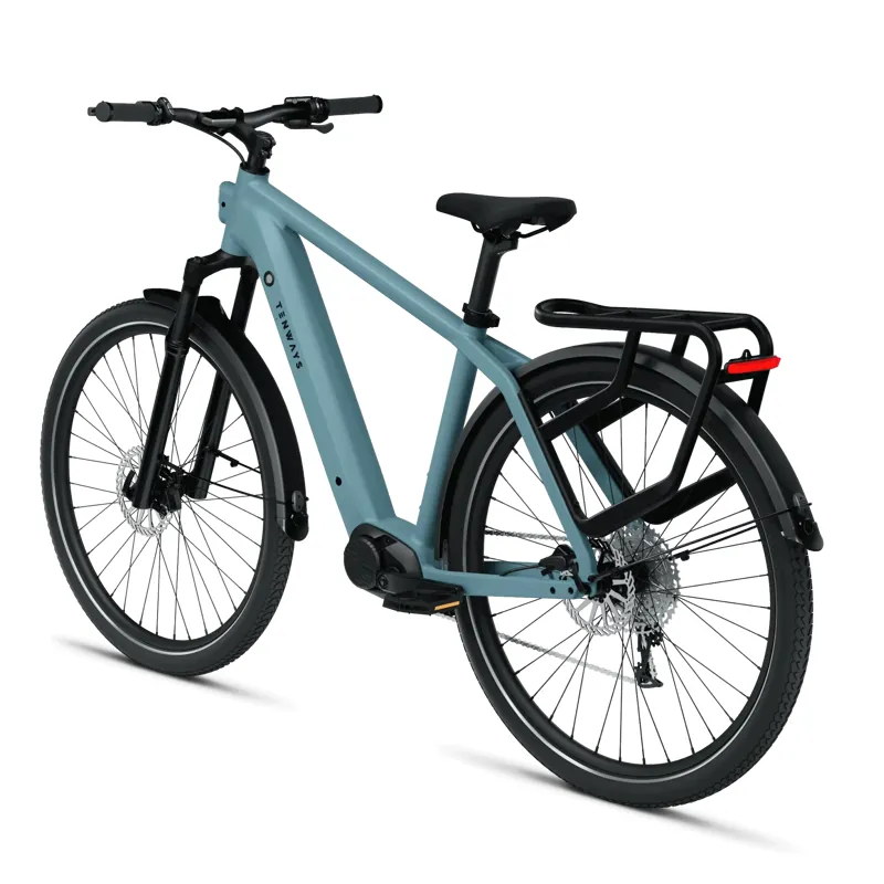 Tenways AGO X Hybrid eBike in Ocean Blue-2