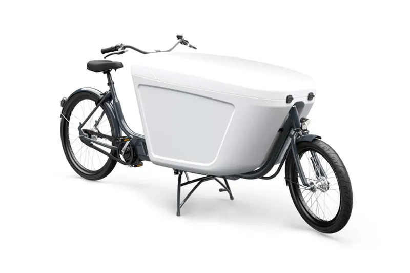 Raleigh Pro Cargo Bike Mid Motor 50inch in White