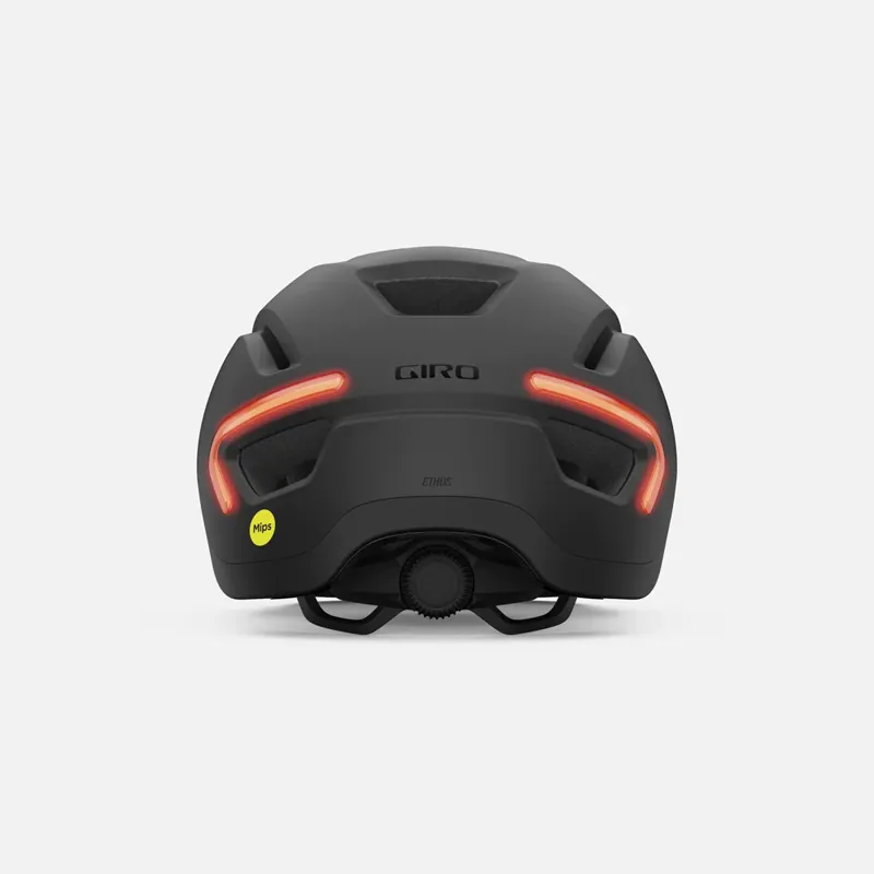 Giro Ethos MIPS LED Urban Helmet in Matte Black with Turn Signals-5