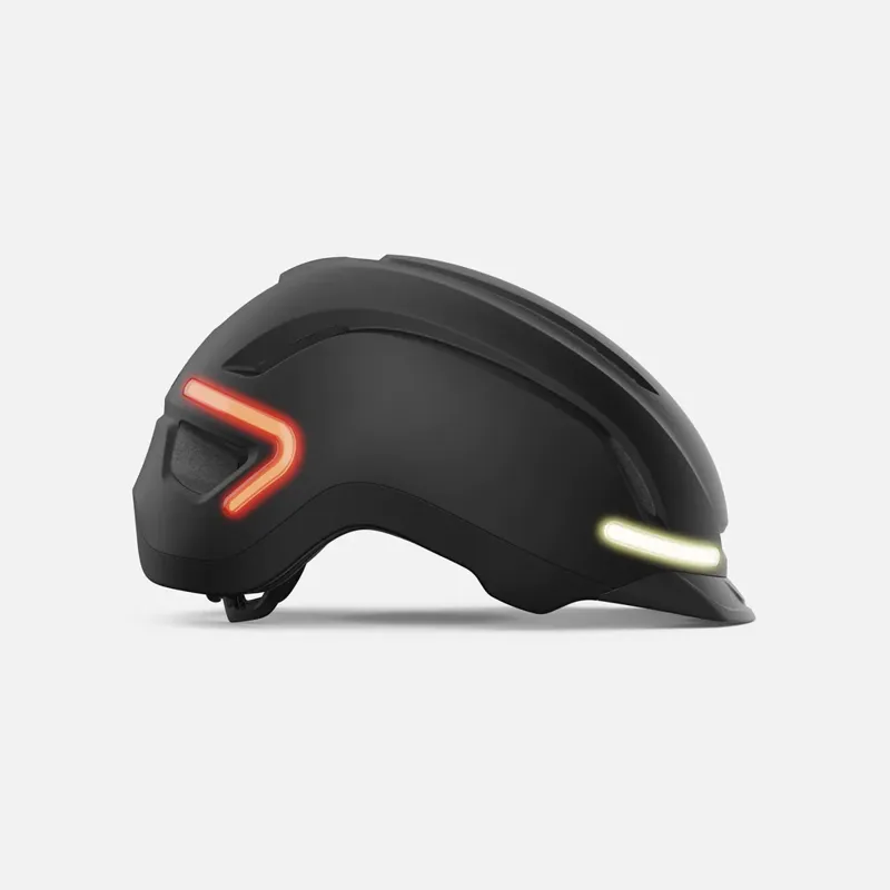 Giro Ethos MIPS LED Urban Helmet in Matte Black with Turn Signals-7