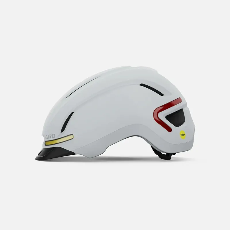 Giro Ethos MIPS LED Urban Helmet in Matte Chalk with Turn Signals-2