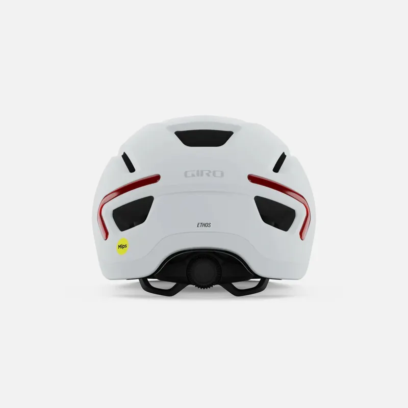 Giro Ethos MIPS LED Urban Helmet in Matte Chalk with Turn Signals-4