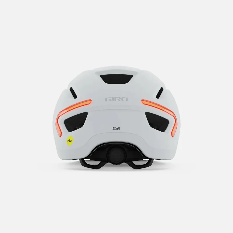 Giro Ethos MIPS LED Urban Helmet in Matte Chalk with Turn Signals-5