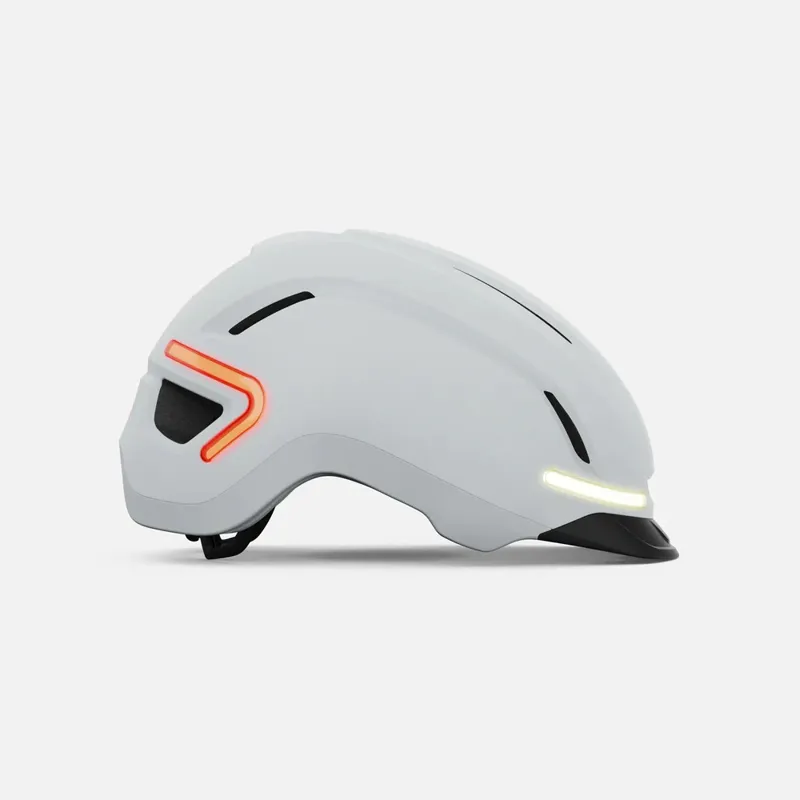 Giro Ethos MIPS LED Urban Helmet in Matte Chalk with Turn Signals-7