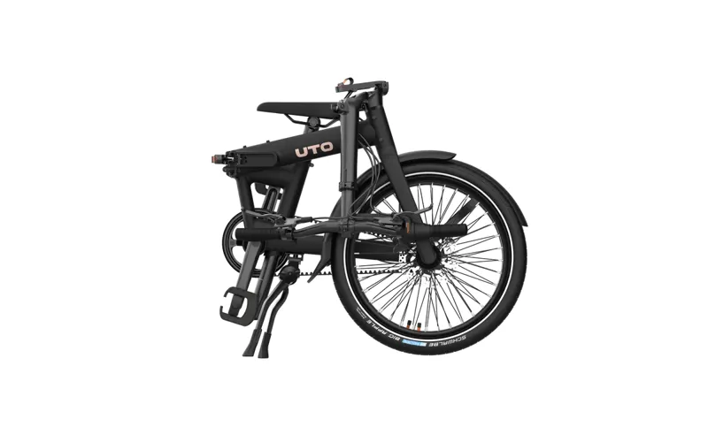UTO PRO20 NE 20 inch Folding Bike in Black Onyx - Non Electric-1