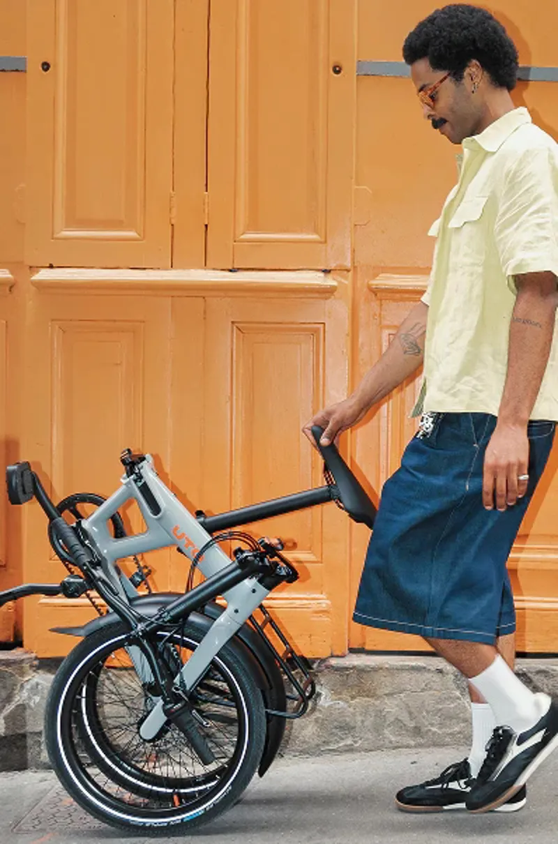 UTO PRO20 NE 20 inch Folding Bike in Black Onyx - Non Electric-10