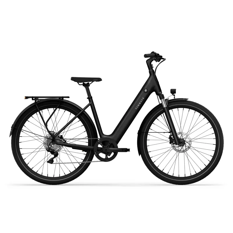 Tenways CGO800S Plus City eBike in Midnight Black