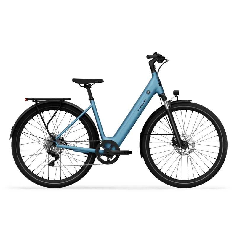Tenways CGO800S Plus City eBike in Sky Blue