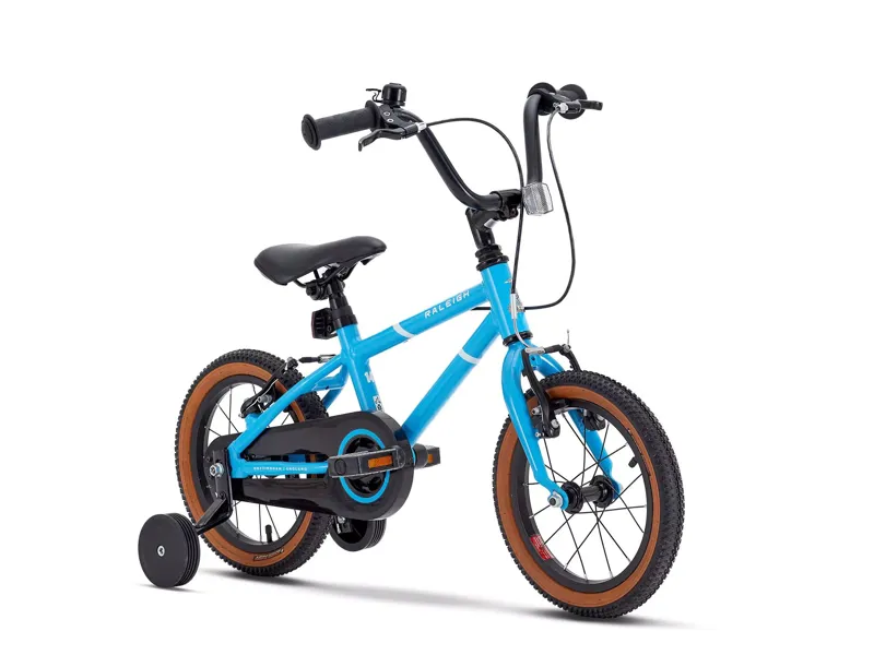 Raleigh Pop 14 inch Junior Bike in Blue-1