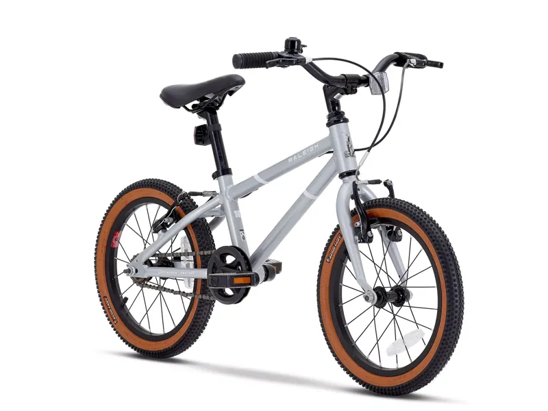 Raleigh Pop 16 Kids Bike in Silver-1