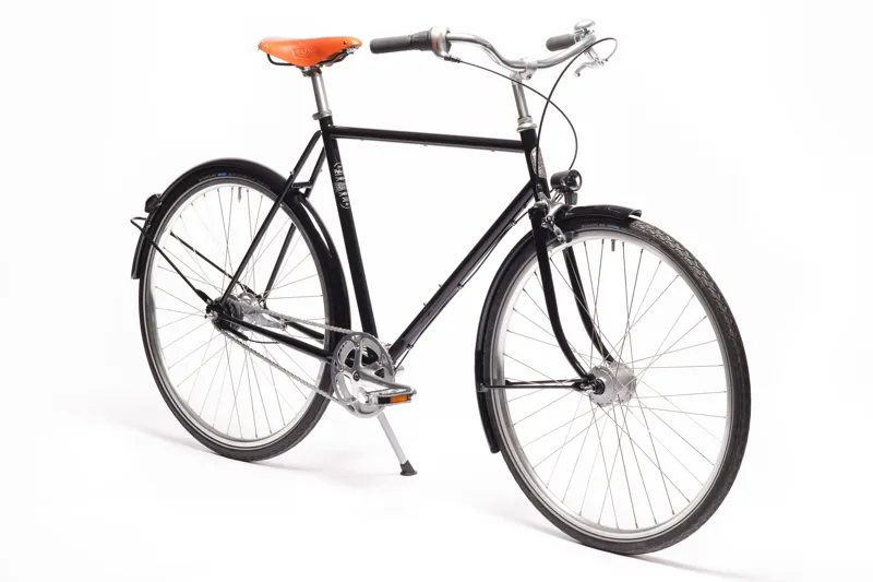 Pelago Bristol 7 Speed Hub Urban City Bike in Black-5