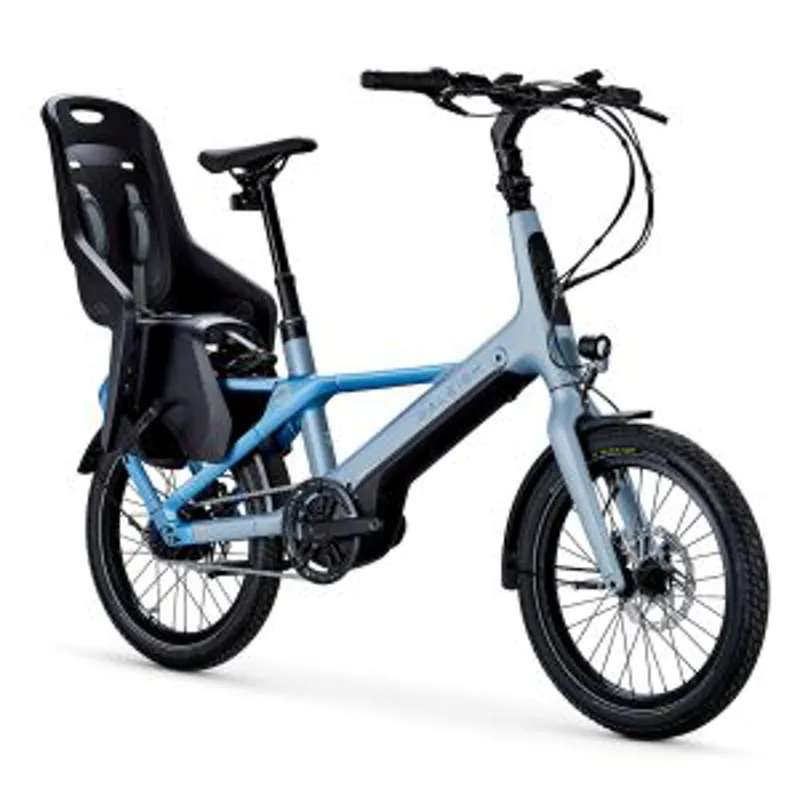 NEW RALEIGH MODUM COMPACT CARGO EBIKE in Blue-1