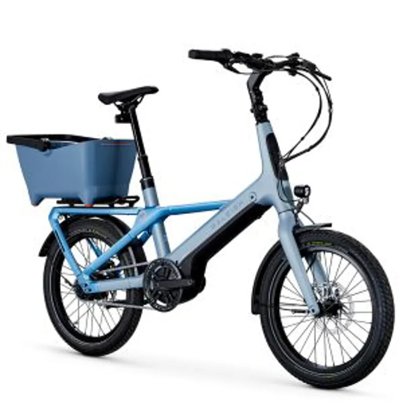 NEW RALEIGH MODUM COMPACT CARGO EBIKE in Blue-2