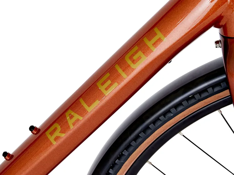 Raleigh Trace Urban Commuter Electric Bike - Copper/ Red-6