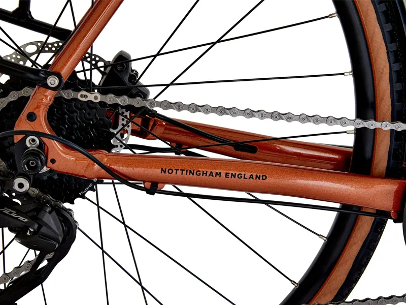 Raleigh Trace Urban Commuter Electric Bike - Copper/ Red-7