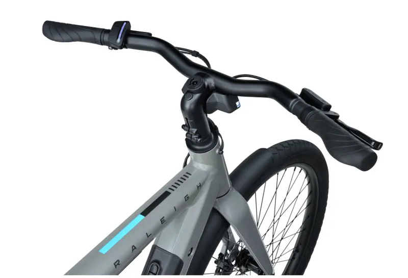 NEW - Raleigh ONE Smart City Electric Bike in Sage Grey-10