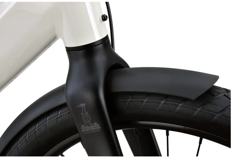 NEW - Raleigh ONE Smart City Electric Bike in Off White-7