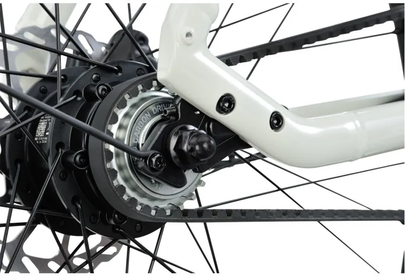 NEW - Raleigh ONE Smart City Electric Bike in Off White-10