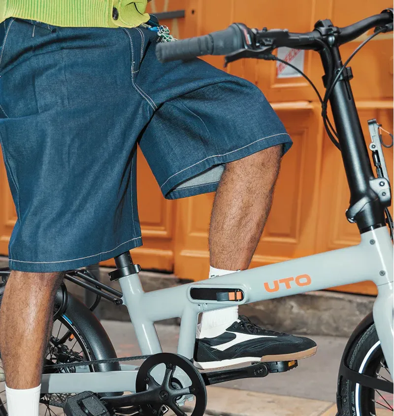 UTO PRO20 NE 20 inch Folding Bike in Black Onyx - Non Electric-12