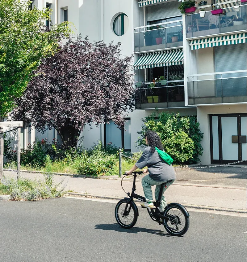 UTO OG20 inch Folding eBike in Ocean Blue-9