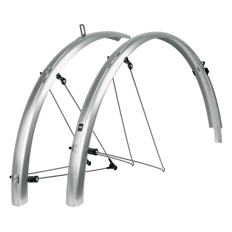 Sks Bluemels 28 Mudguard Set in Silver