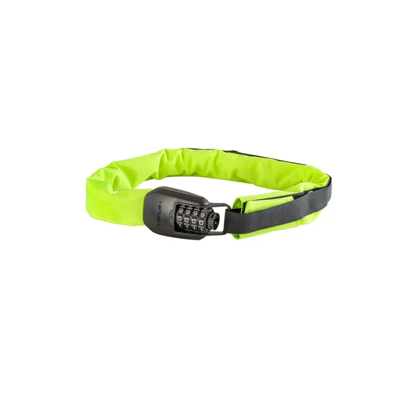 Hiplok Spin Wearable 6mm Lock in Black / Neon / Super Bright-1