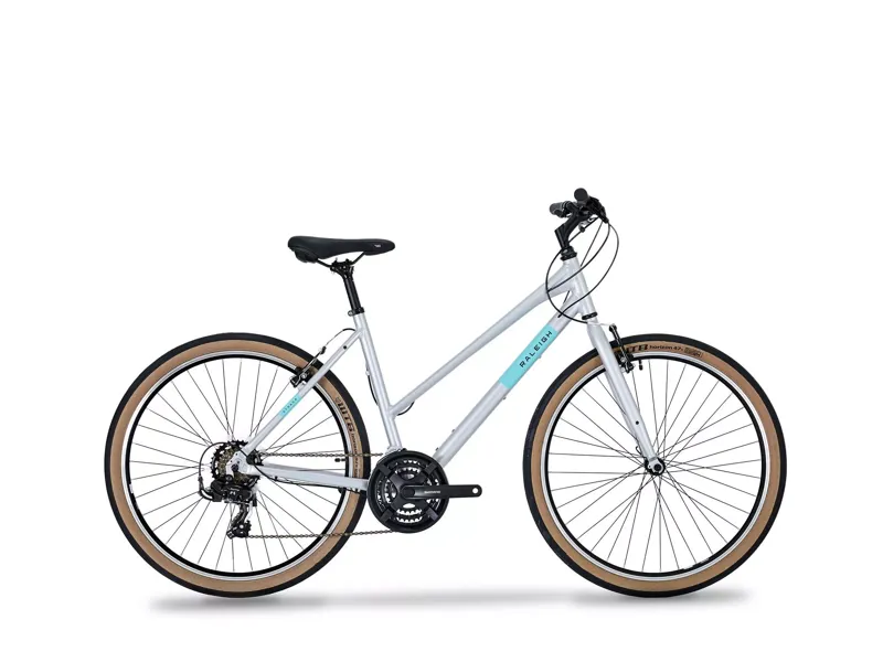 2025 Raleigh Strada 650B Mid Step Derailleur CL1 Hybrid Bike in Grey