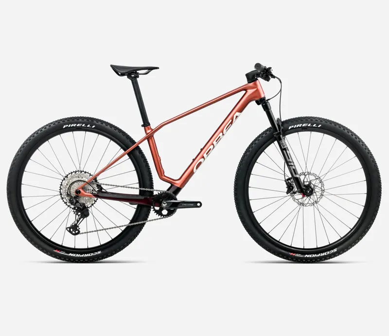 NEW - Orbea Alma M30 Mountain Bike in Mars Red Matt - Burgundy Red
