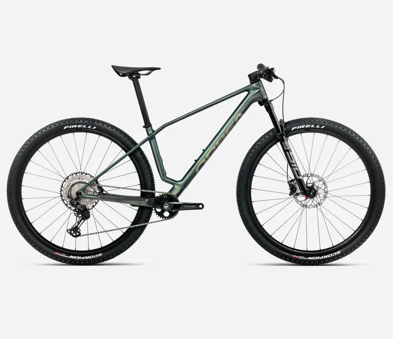NEW - Orbea Alma M30 Mountain Bike in Seaweed Carbon View Matt