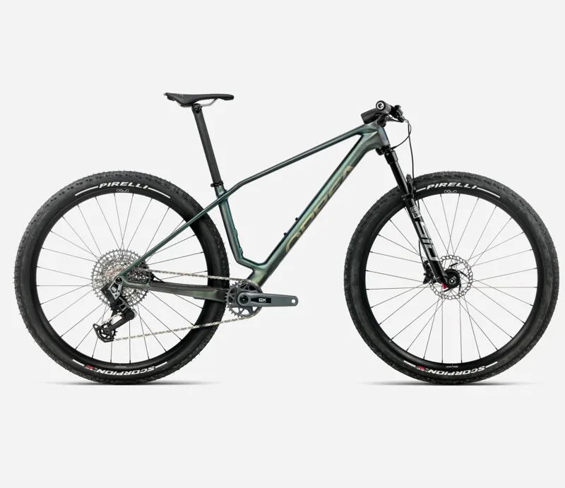 NEW - Orbea Alma M-PRO Mountain Bike in Seaweed Carbon View Matt